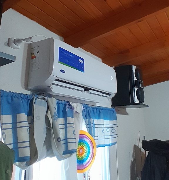 Instalación de aire acondicionado